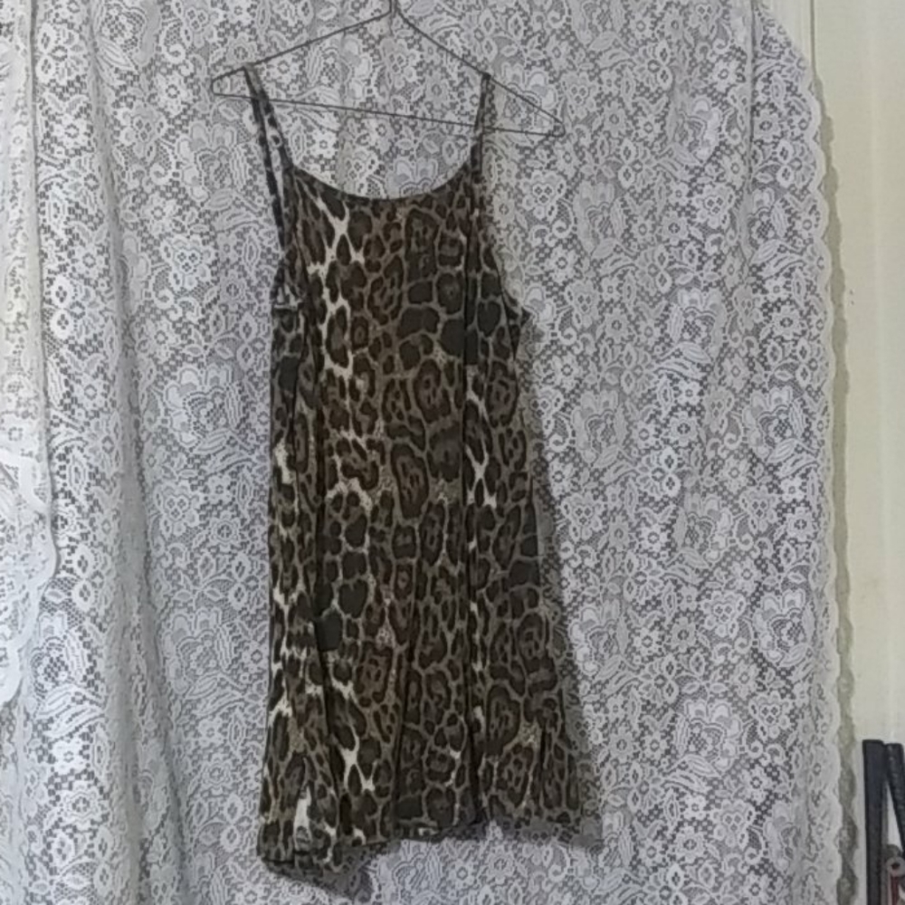 I'm selling a leopard dress